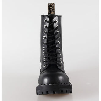 topánky STEEL - 10 dierkové čierne, STEEL
