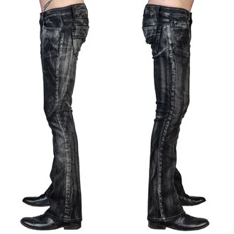 nohavice pánske (jeans) WORNSTAR - Hellraiser Smoke - Black - WSGP-HRKSW